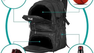 Wolt Basketball Backpack Large Sports Bag