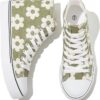 Kufeiti Women's High Top Canvas Sneakers