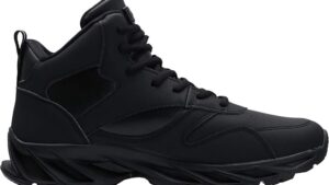 Oomra Men's Stylish Sneakers High Top Athletic Inspired Shoes