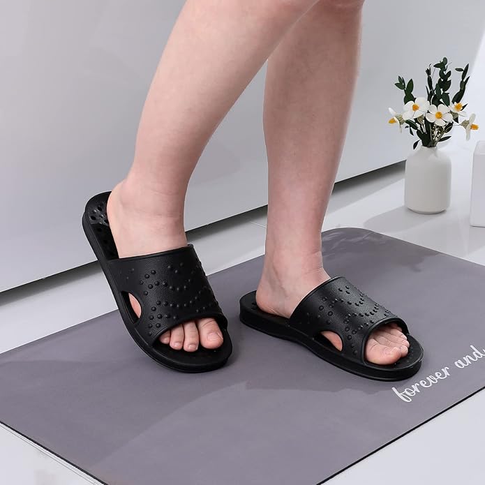 Shevalues Shower Shoes For Women Men With Arch Support