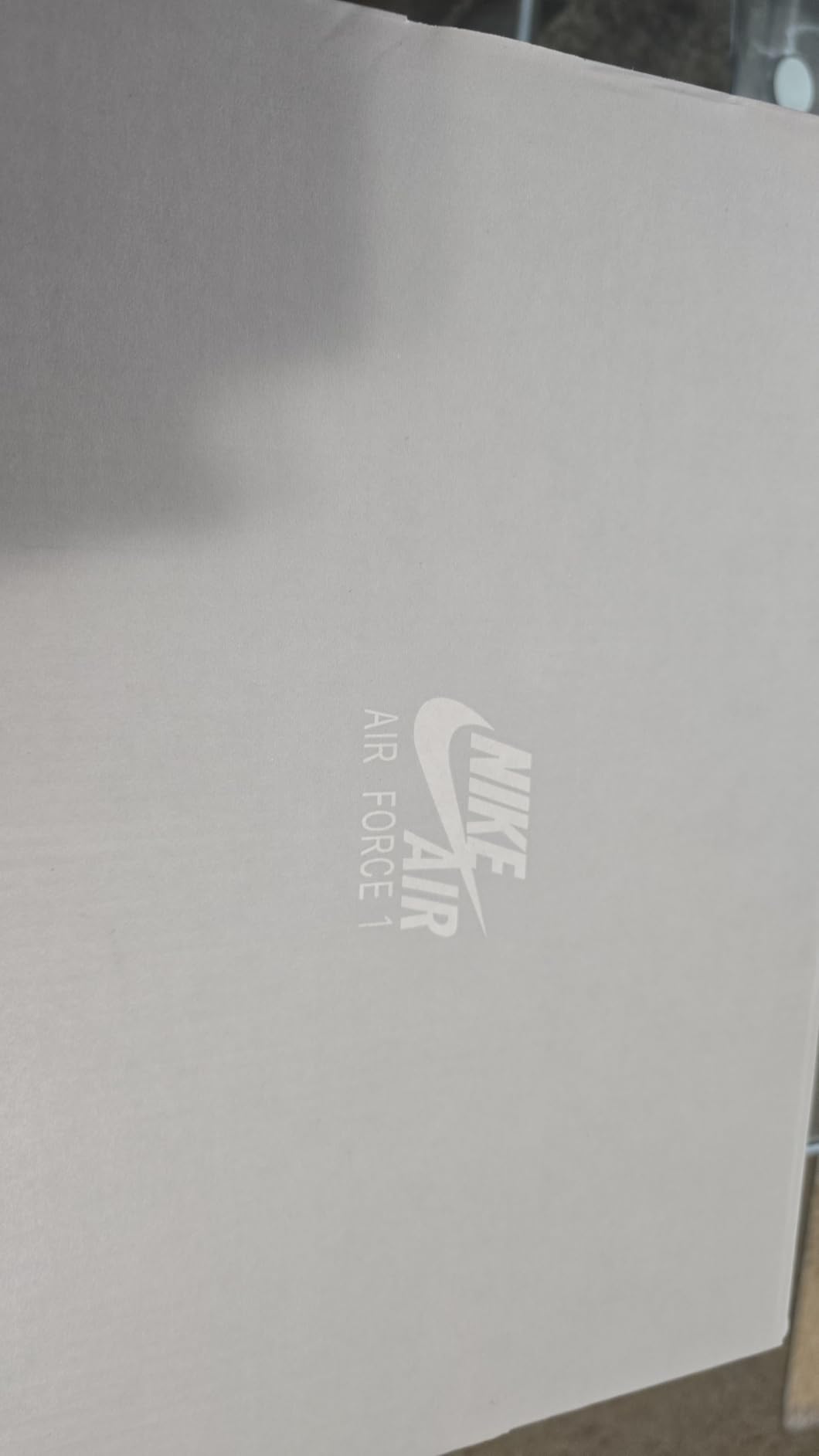 Nike Air Force 1 '07 leather upper construction detail showing stitching quality and material density