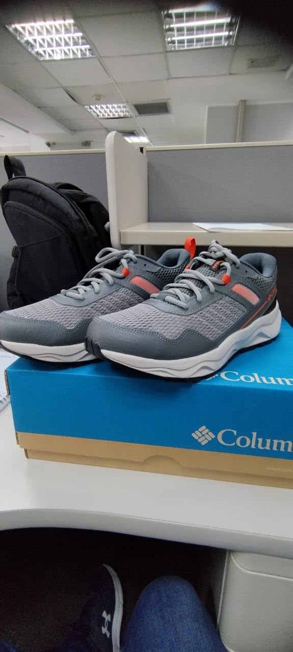 Columbia Men's Plateau Hiking Shoe on varied trail surfaces showing multi-terrain versatility