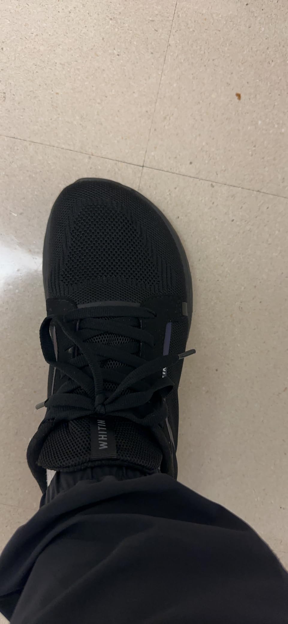 WHITIN shoe final assessment showing overall design and construction