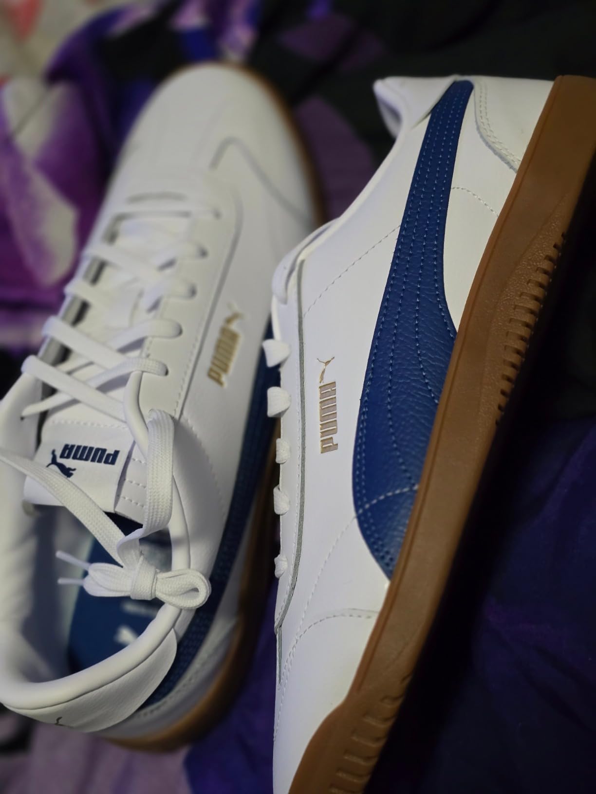 PUMA Club 5v5 pair showing overall appearance and styling from above