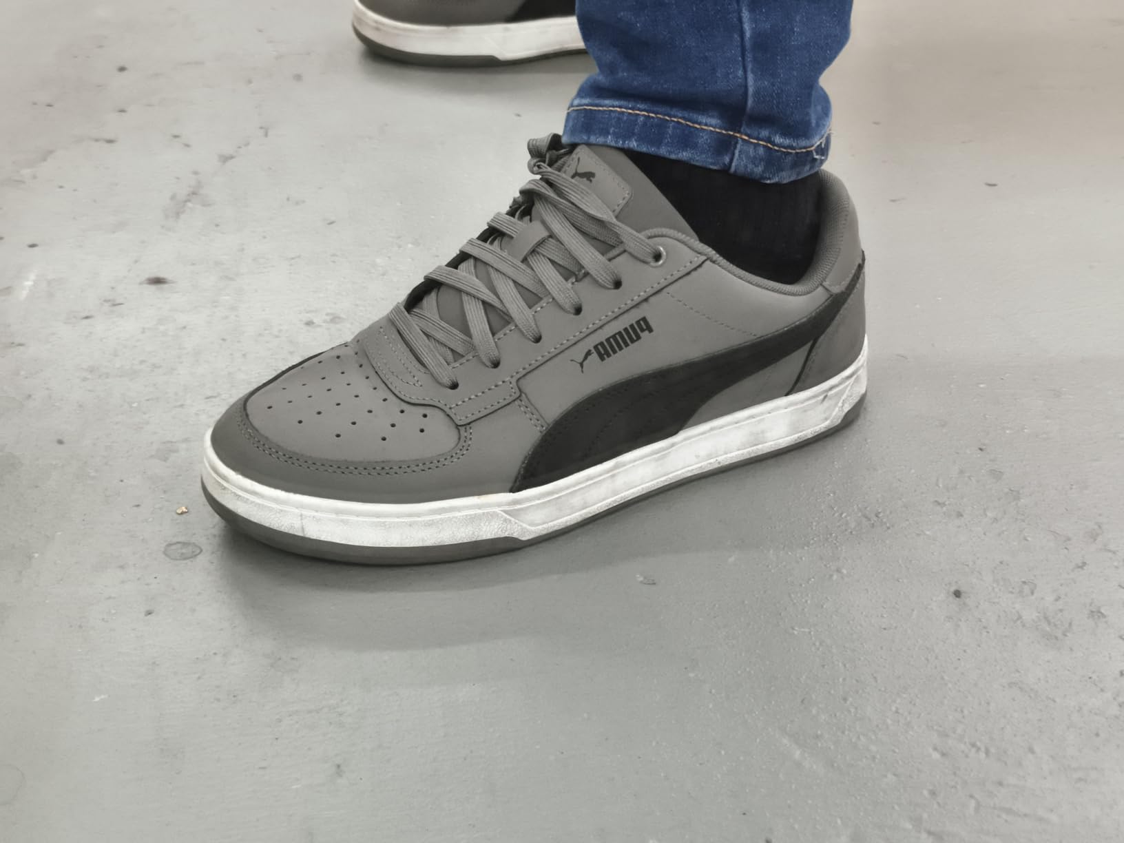 PUMA Caven 2.0 side profile highlighting stacked midsole architecture and overall silhouette proportions