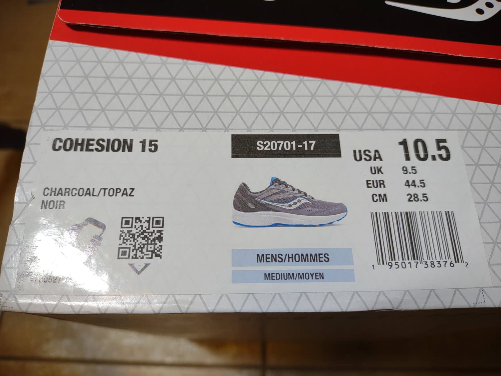 Saucony Cohesion 15 lifestyle casual wear shot demonstrating versatility beyond running