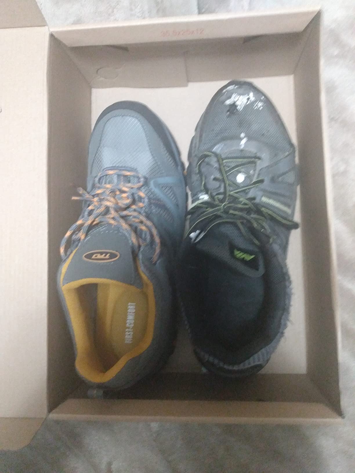 TFO Men's Hiking Shoes with FIRST-TEX waterproof membrane and air circulation insole technology