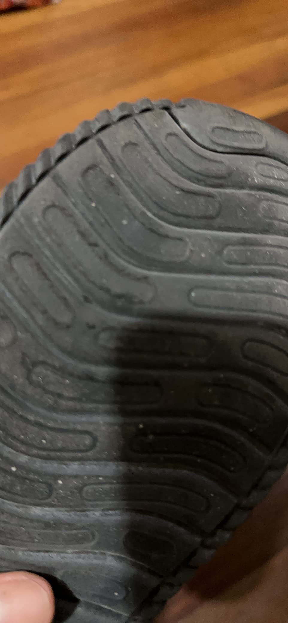 Side profile showing minimal sole thickness and overall lightweight construction