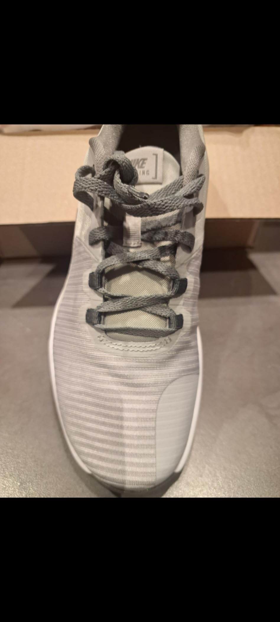 Nike Flex Control TR3 heel counter and midfoot support structure detail