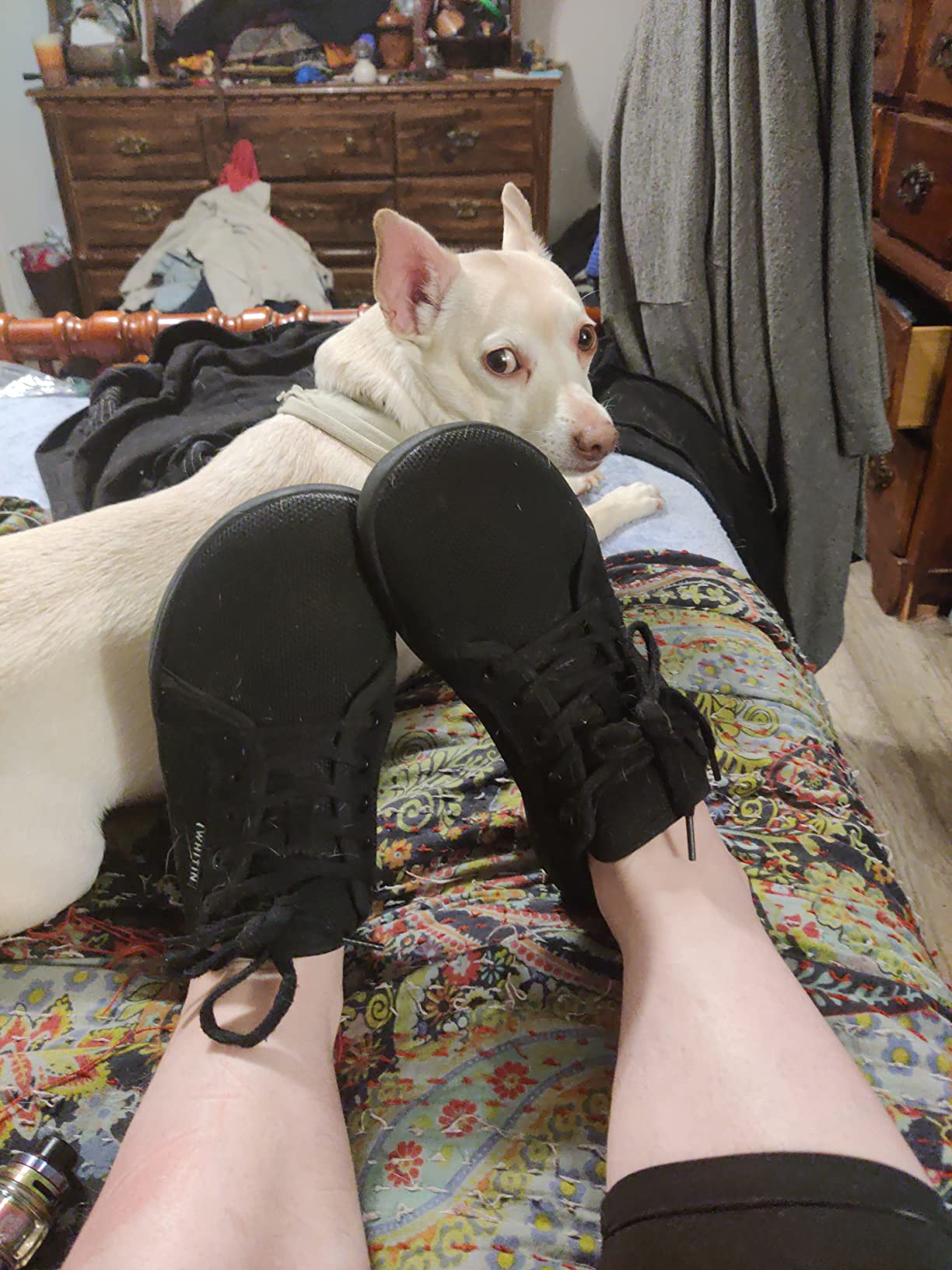 WHITIN barefoot shoes in action with happy customer showing real-world daily use satisfaction