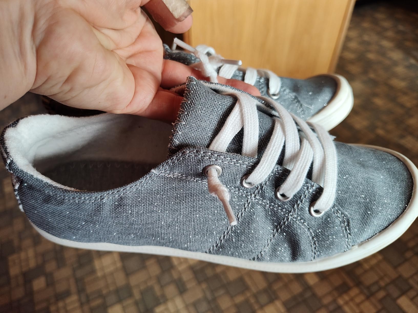 Beneker Women's Slip On Canvas Sneakers final product shot showing overall design comfort and casual lifestyle appeal