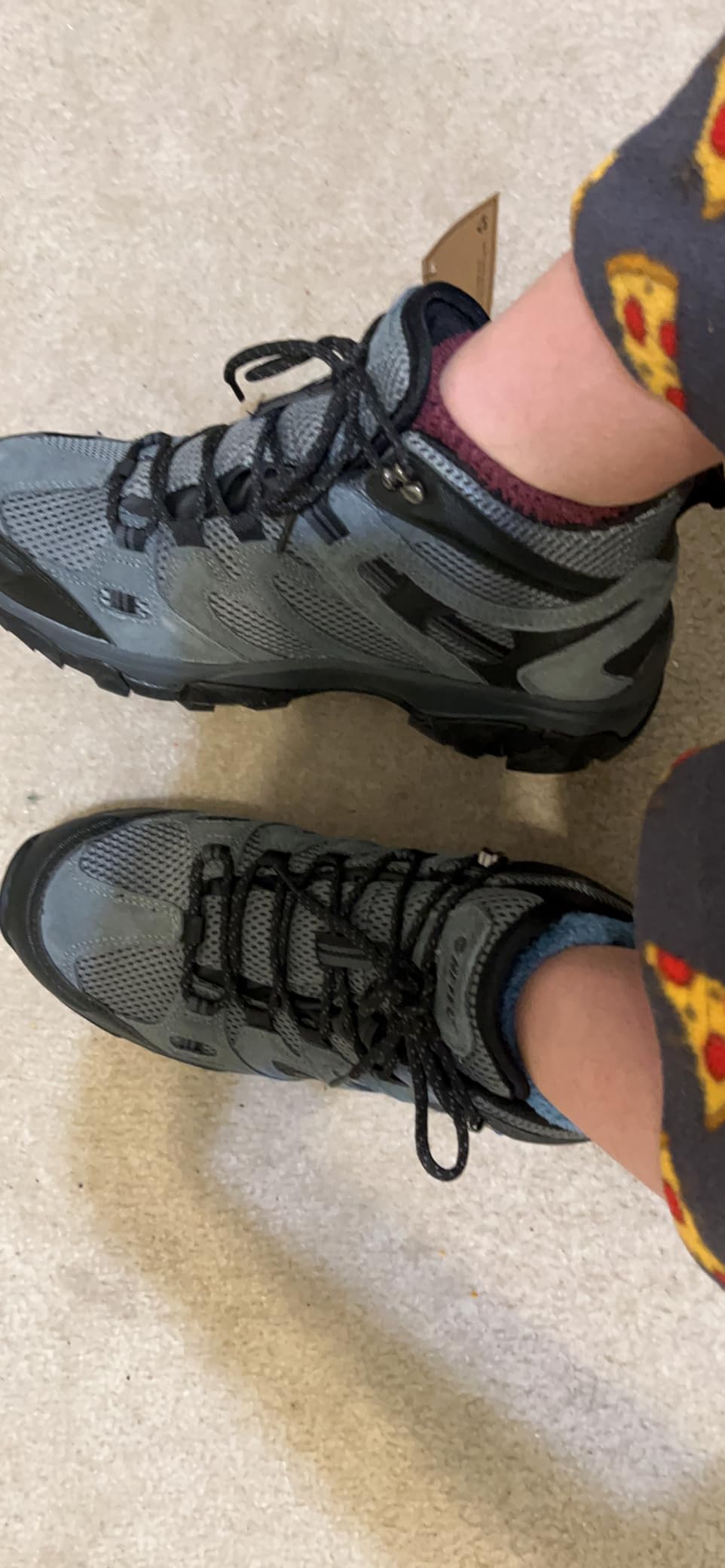 HI-TEC Ravus WP boots in outdoor trail setting showing real-world use and performance