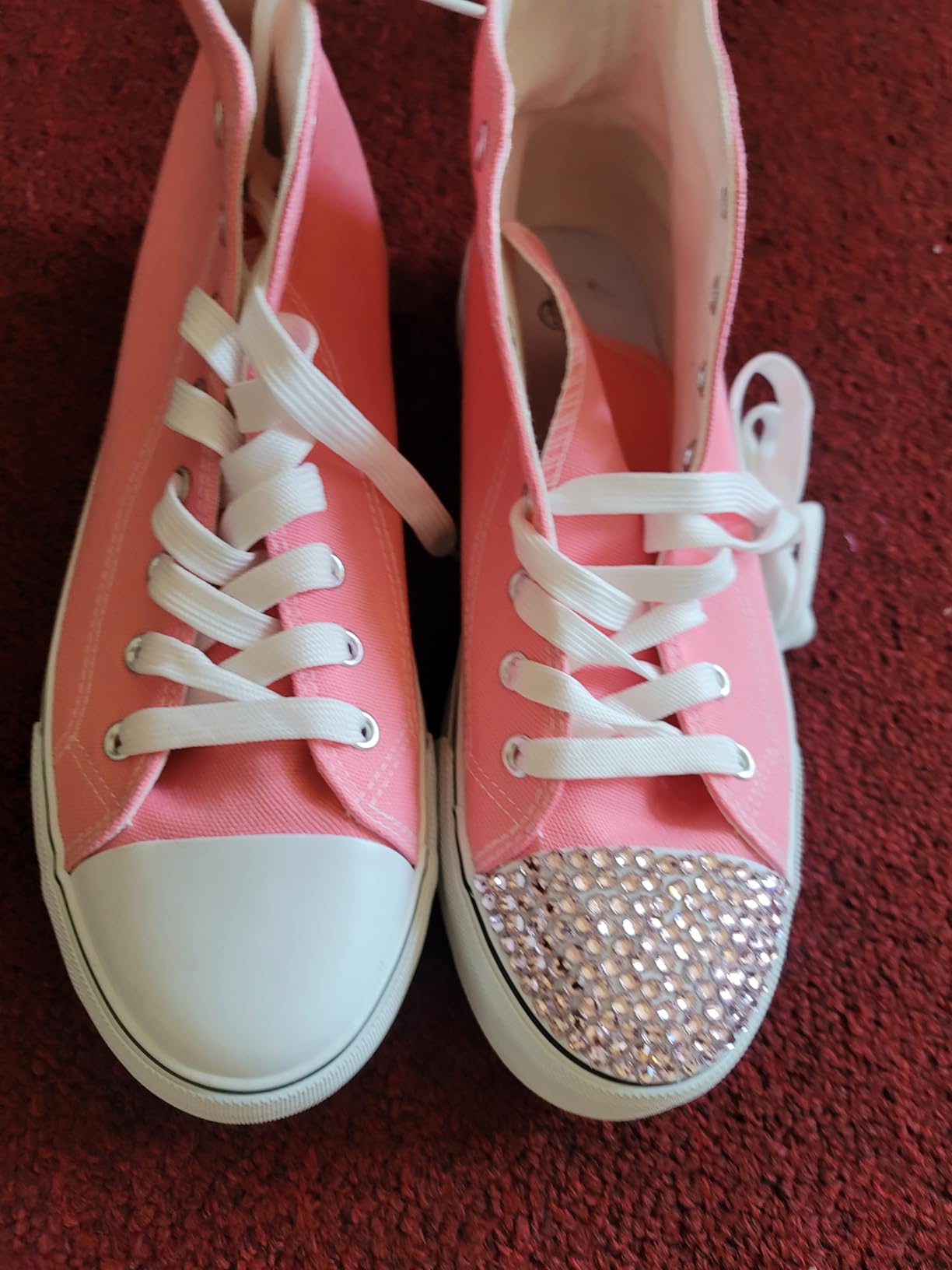 ZGR Women's High Top Canvas Sneakers showing multiple available color options