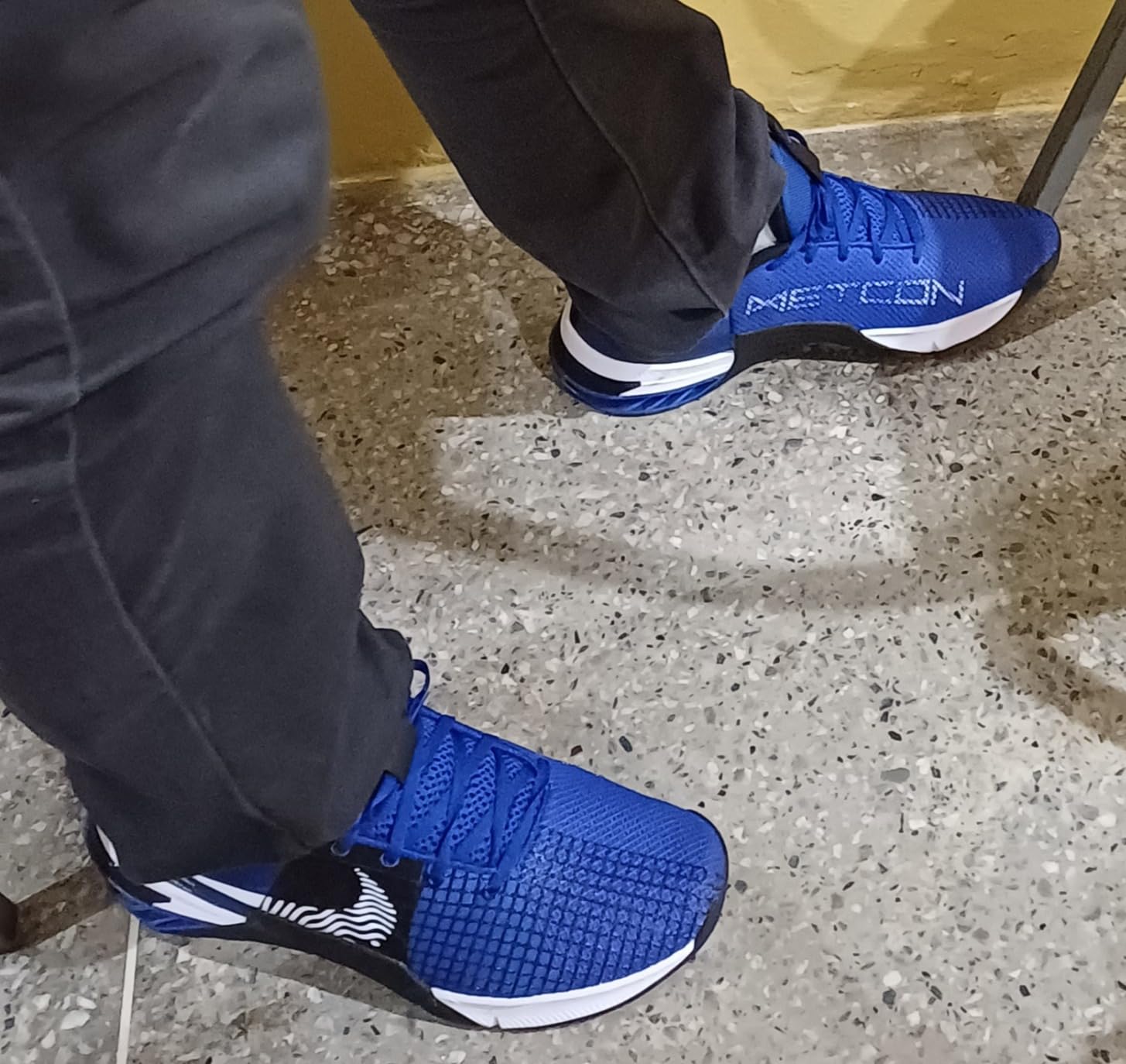 Nike Metcon 8 on foot showing fit, cushioning, and real-world comfort during training session