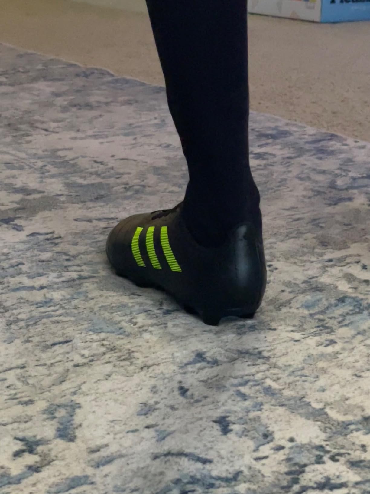 Adidas Goletto VII FG outsole showing molded stud pattern and firm ground configuration