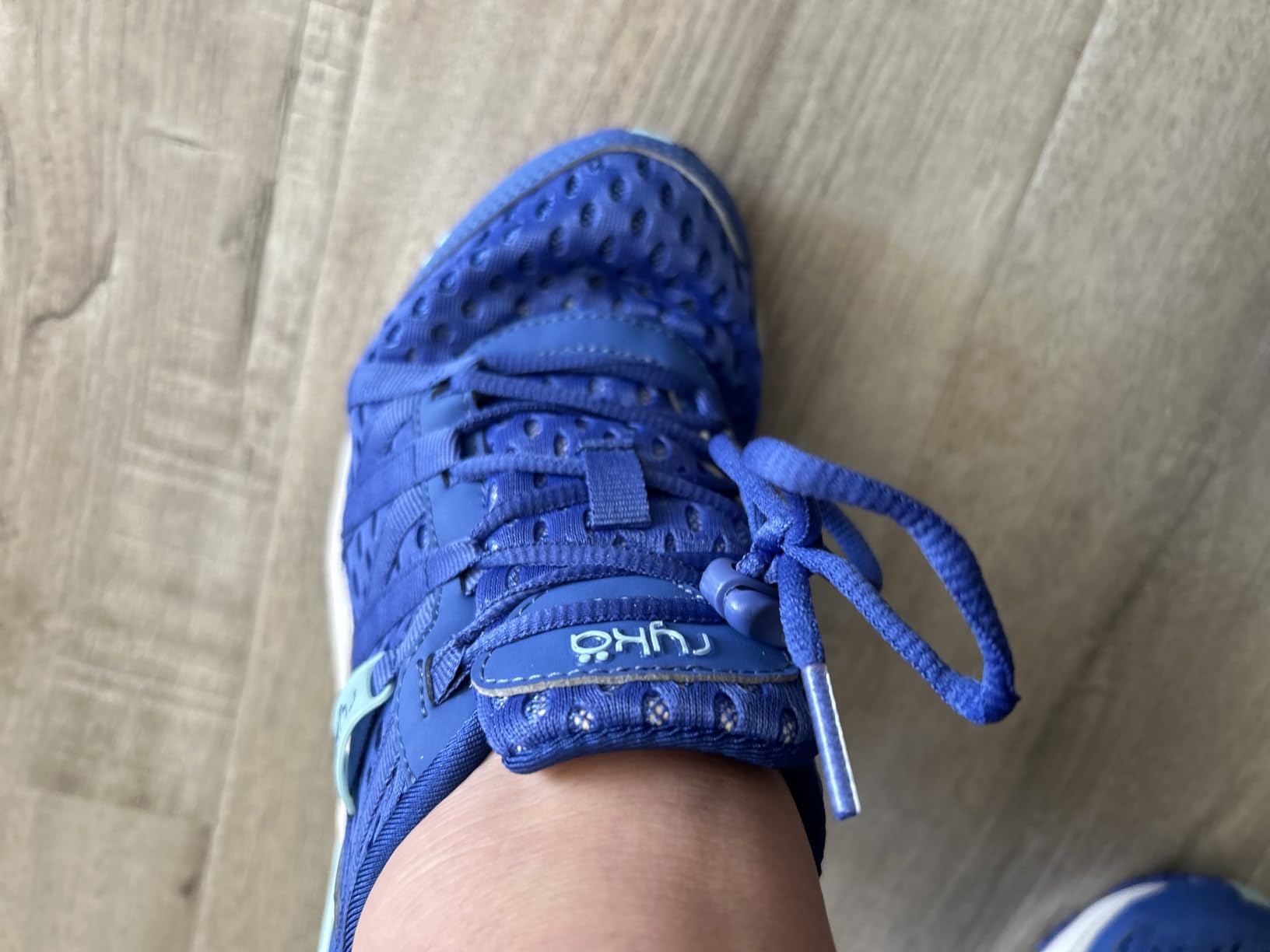 Ryka Hydro Sport condition after 8 weeks of water aerobics testing showing overall durability assessment