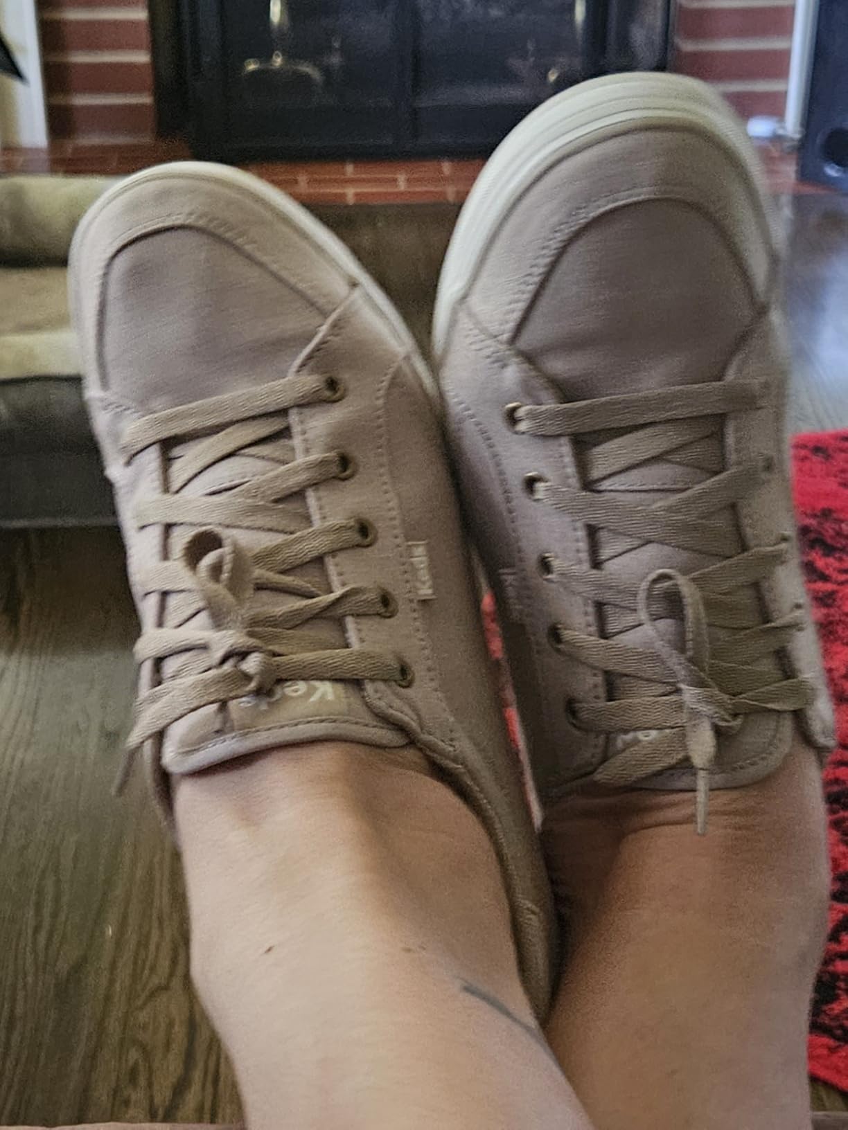 Keds sneakers worn with jeans during casual daily activities showing versatile real-world styling