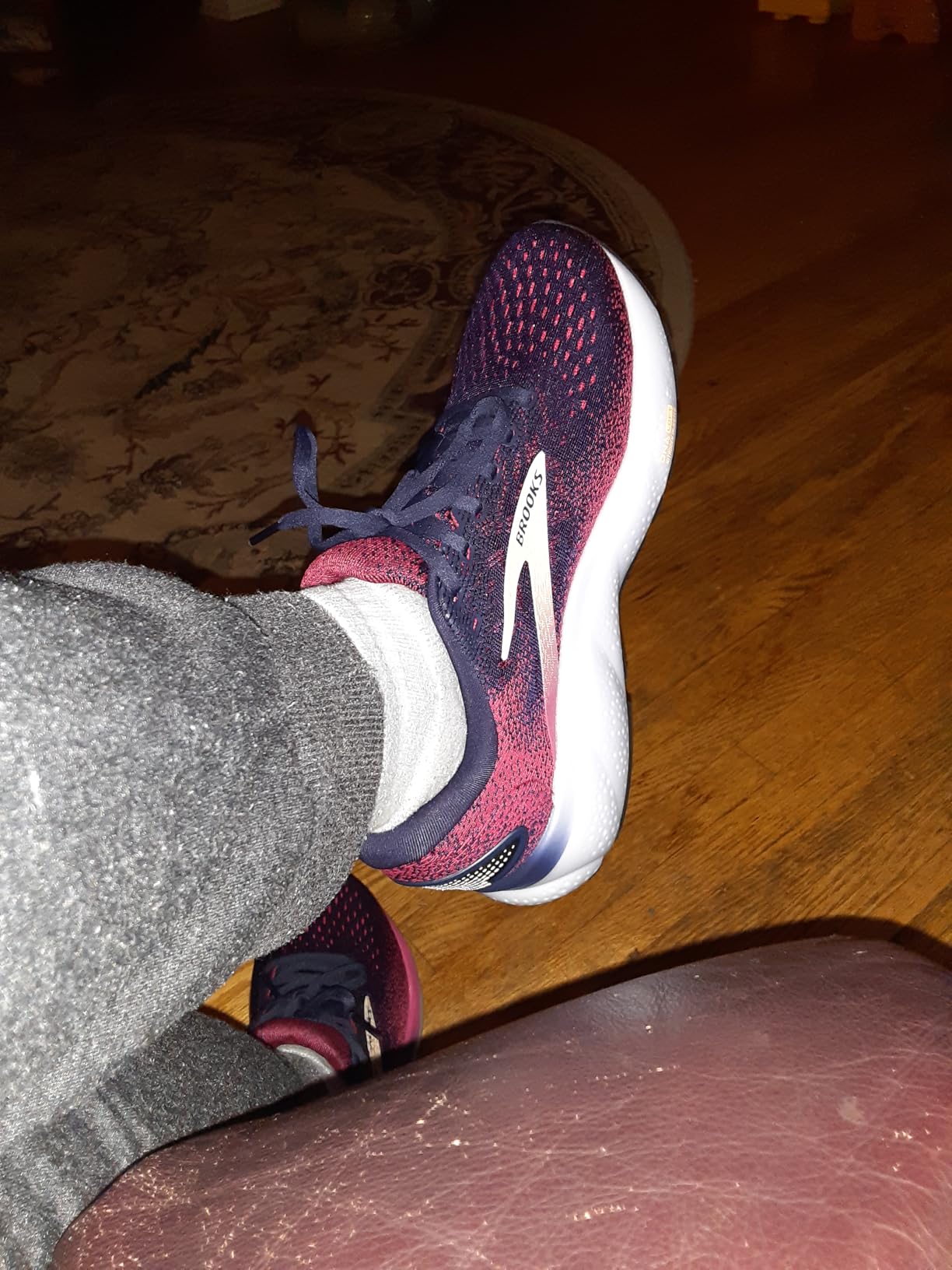 Brooks Ghost 16 worn during daily activities showing real-world comfort validation for healthcare workers and active women