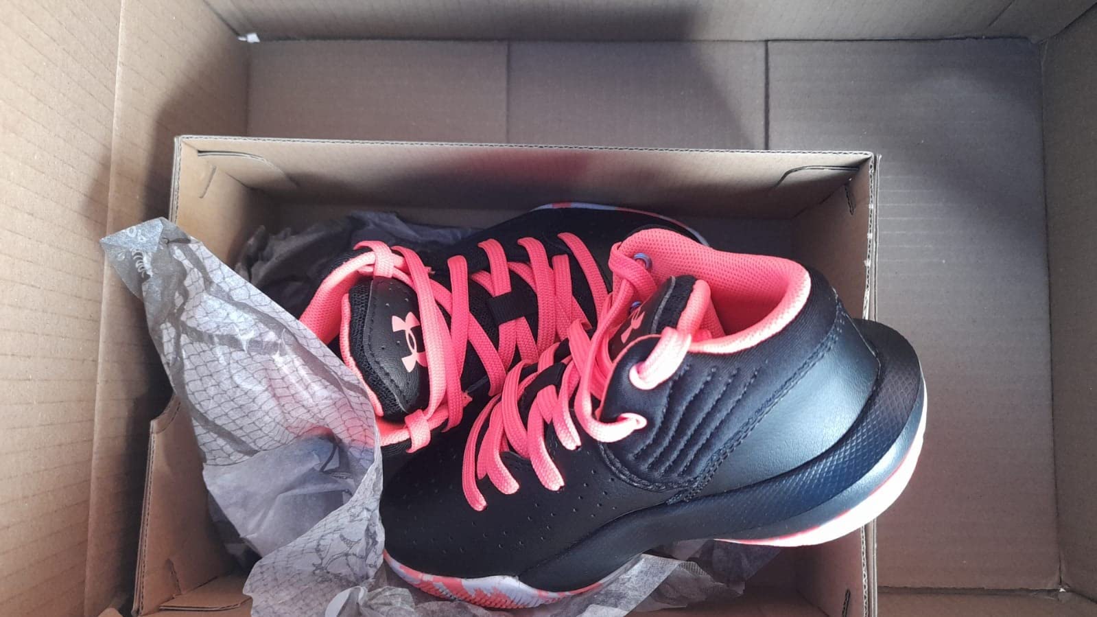Under Armour Kids basketball shoe colorway options showing variety available for different team colors and preferences