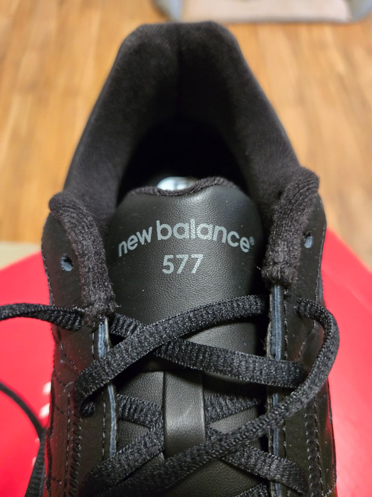 New Balance 577 V1 in white colorway showing alternative color option and clean design