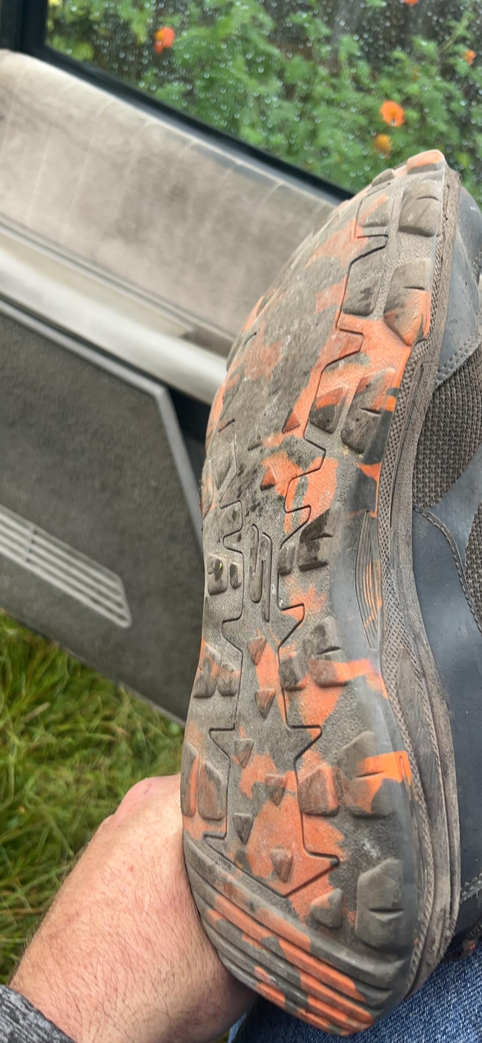 Skechers Go Run Trail Altitude after 60 days of trail use showing typical wear progression on mesh and outsole