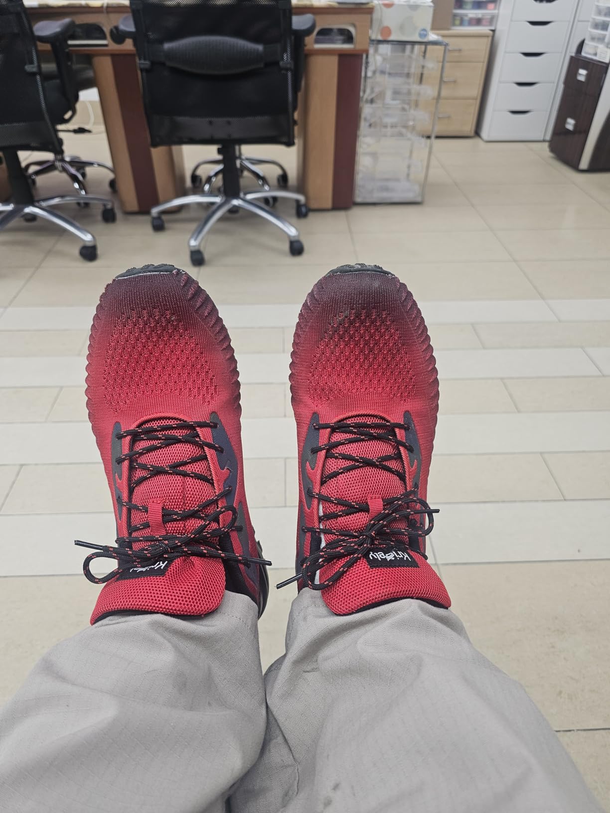 ikunka sneakers wear pattern documentation after six weeks of intensive multi-sport use showing outsole condition