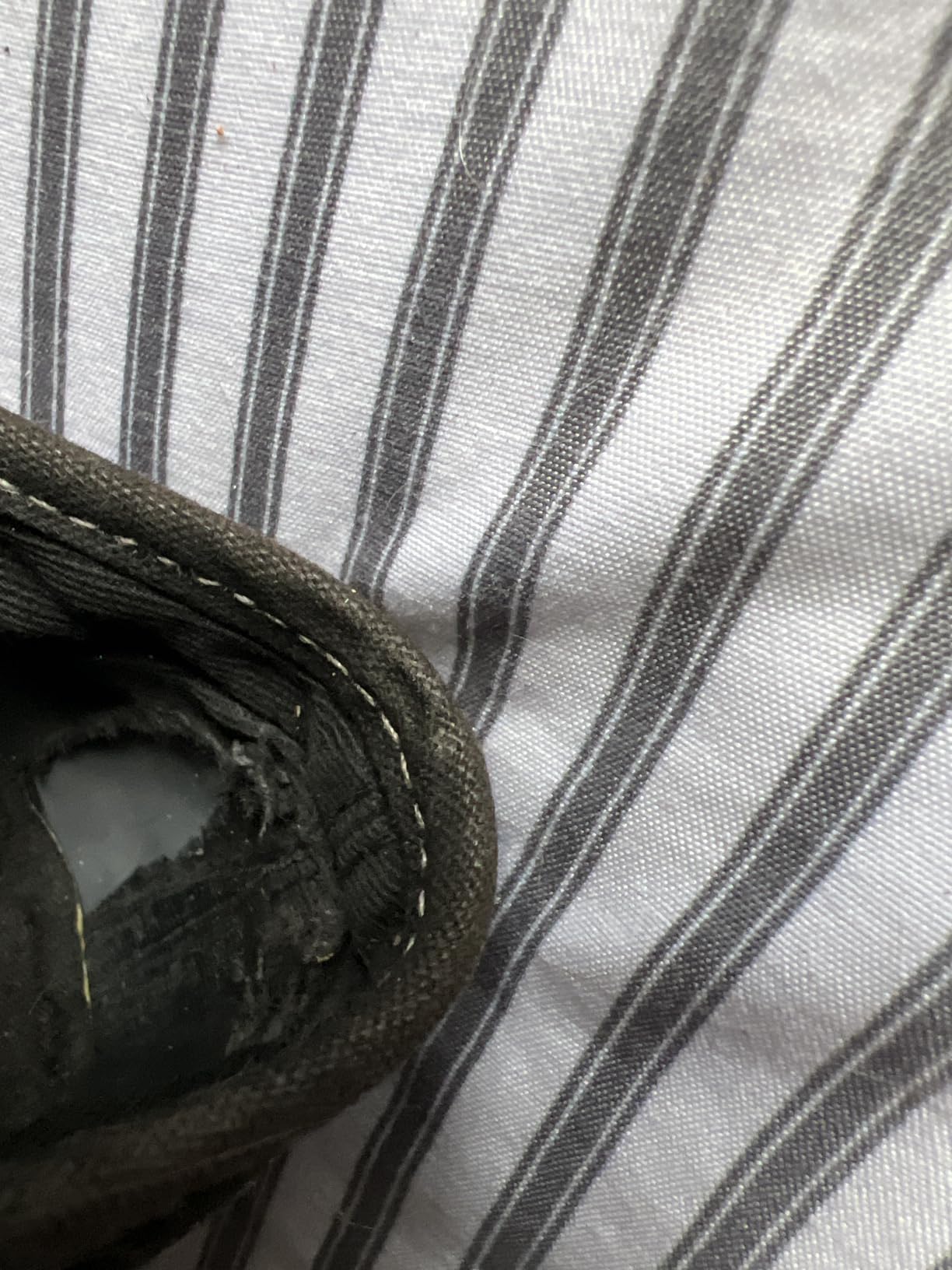 Bottom view of Lugz Lear showing rubber outsole tread pattern and vulcanized construction