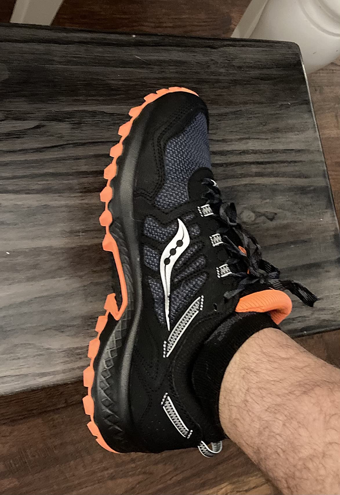 Saucony Versafoam Excursion TR13 side profile highlighting midsole cushioning structure