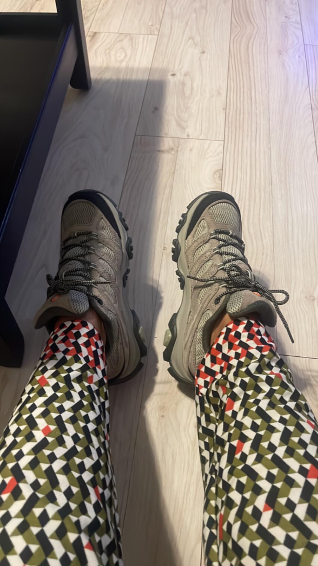 Merrell Moab 3 Mid GTX side profile view highlighting mid-cut ankle support and Gore-Tex membrane branding