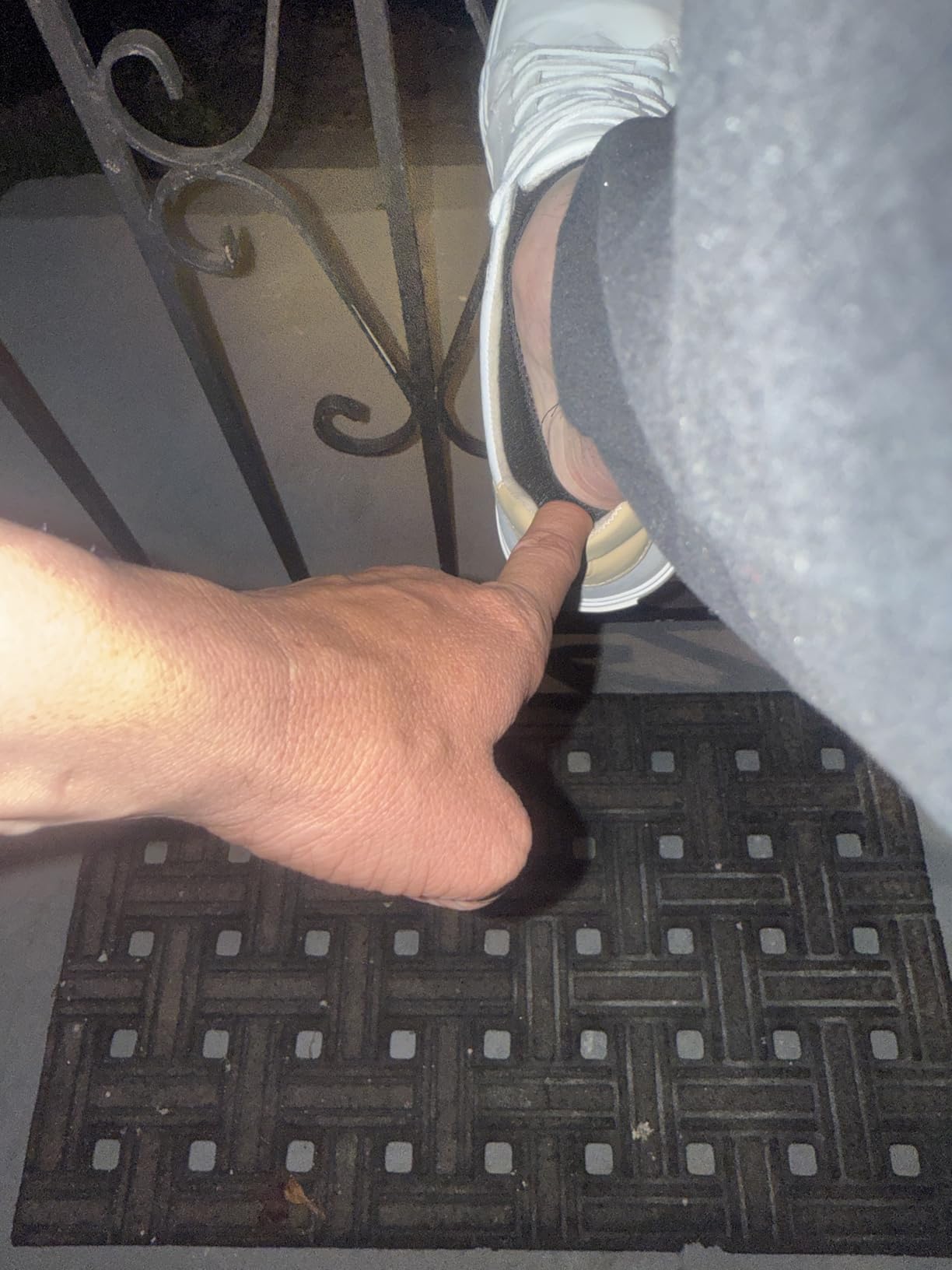 Side profile view of Nautica men's casual shoe showing the low-top silhouette and rubber outsole construction