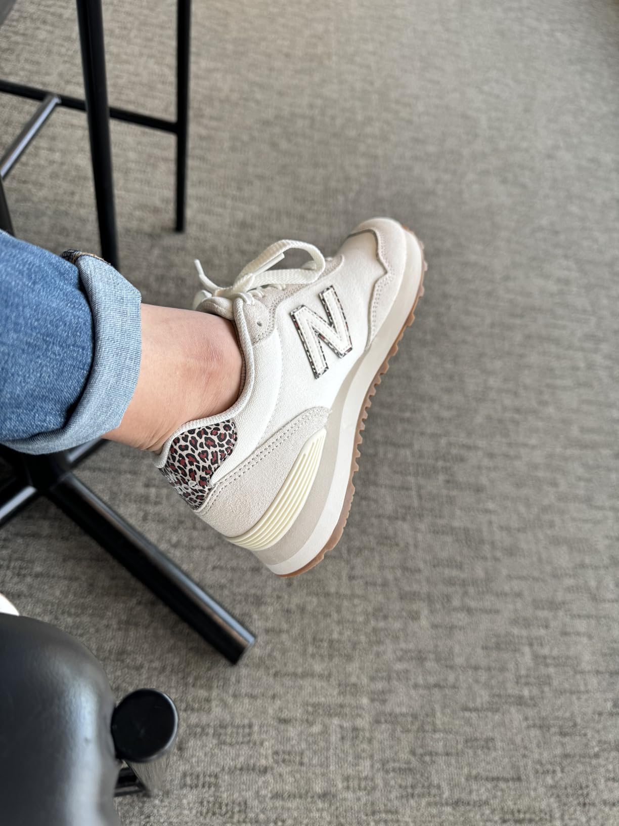 New Balance 515 V3 worn casually with jeans showing everyday lifestyle styling versatility