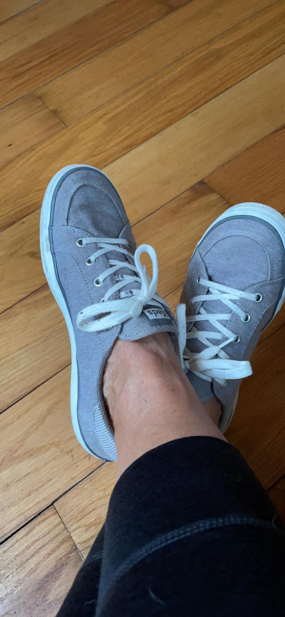Final product shot of Keds Women's Center III sneakers showing complete design from multiple angles