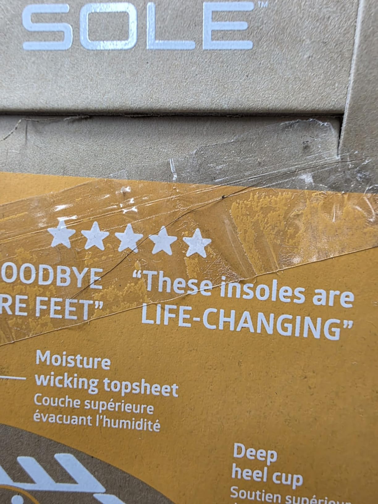 SOLE Performance Medium insoles final review assessment showing consistent relief and cork durability