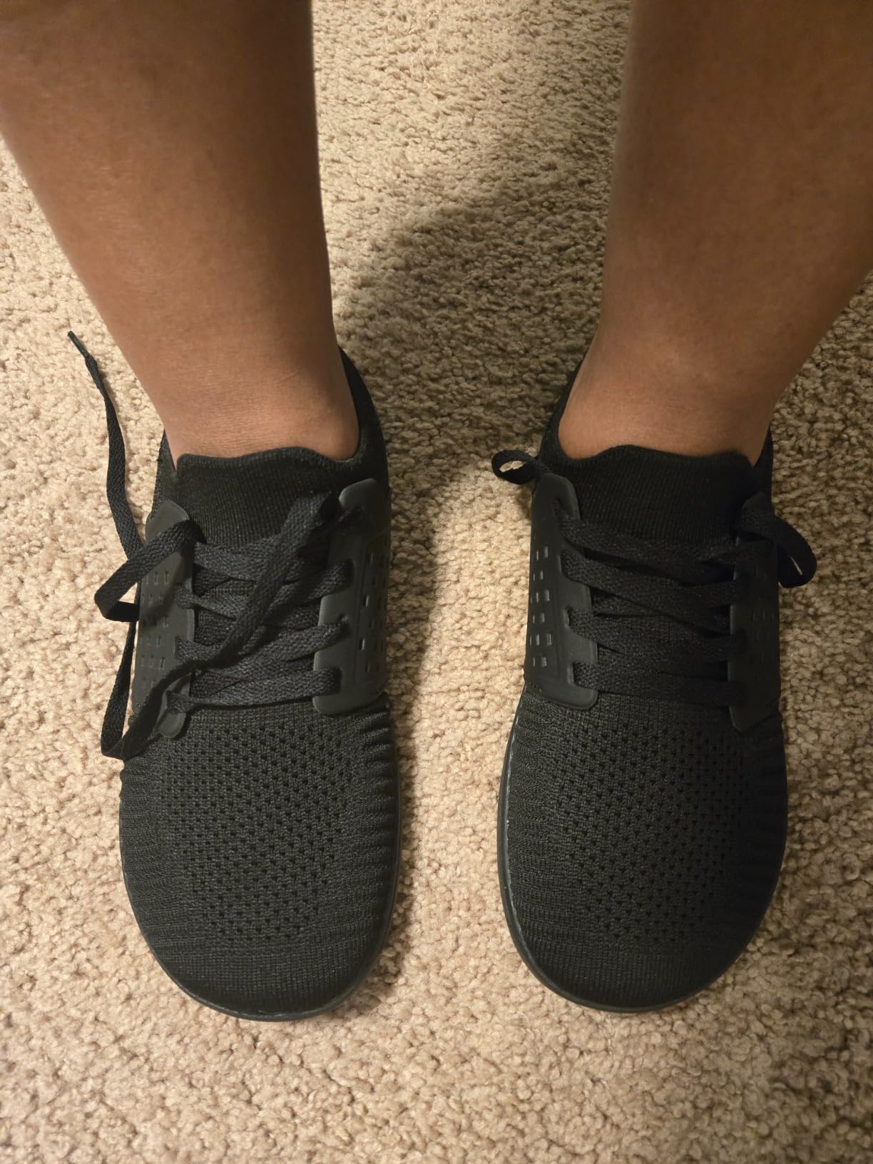 WHITIN Women's barefoot shoes shown being worn through various daily activities demonstrating real-world durability after 8 weeks