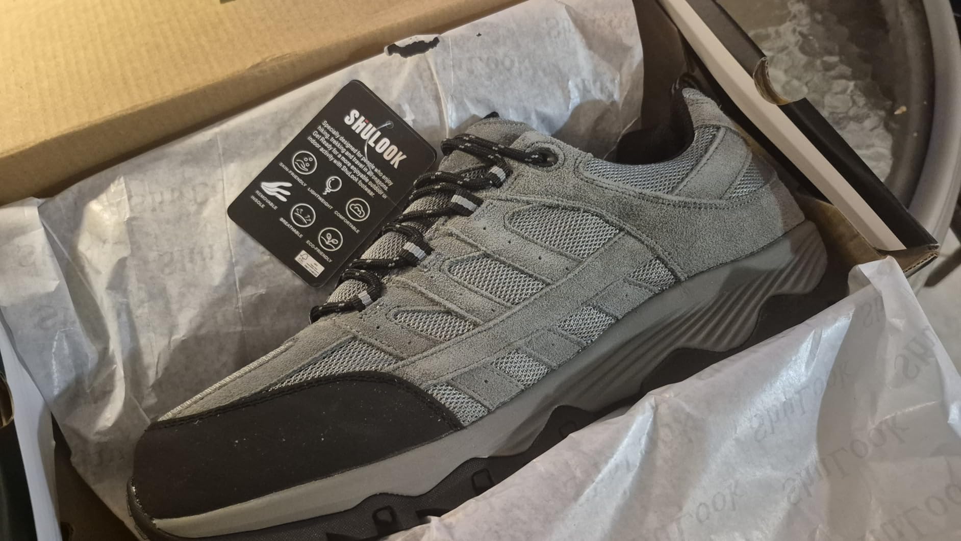 SHULOOK shoes after 8 weeks of testing showing wear patterns