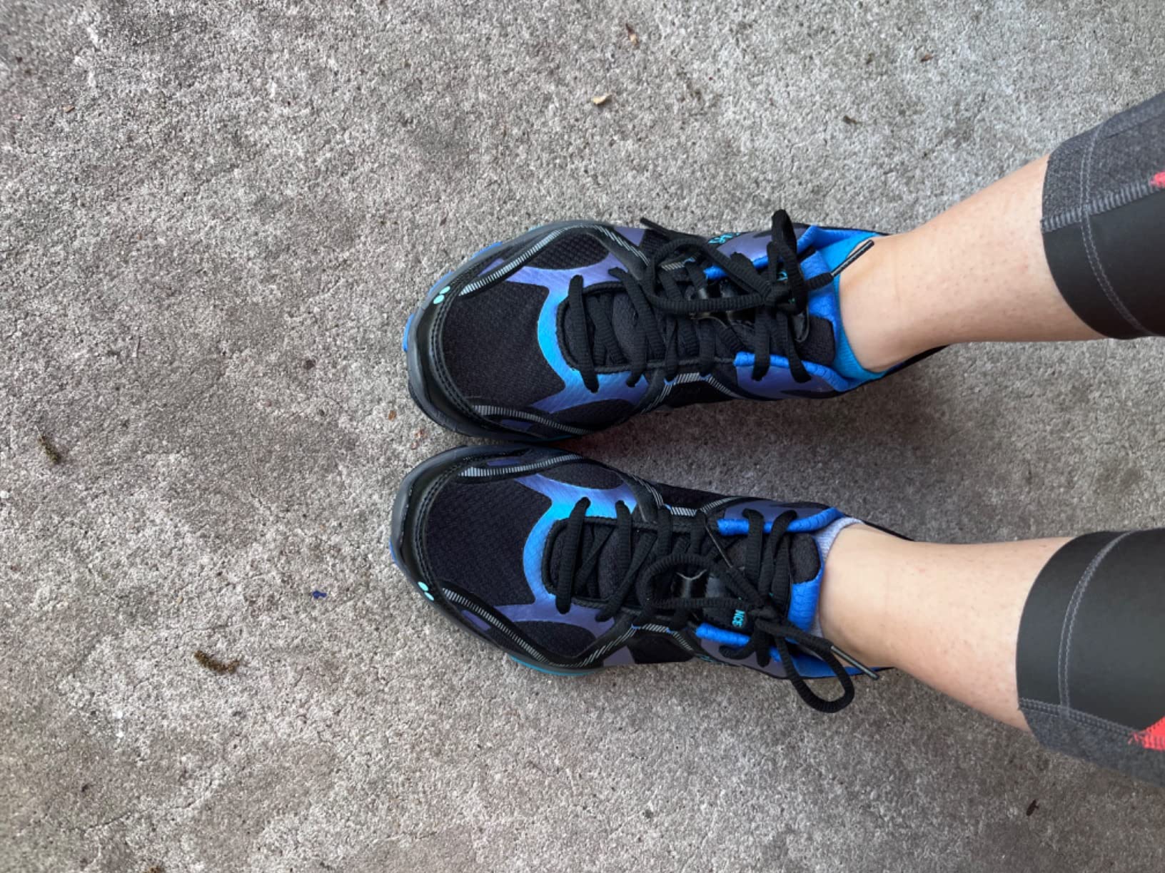 Ryka Influence Training Shoe during HIIT workout showing stability and lateral support