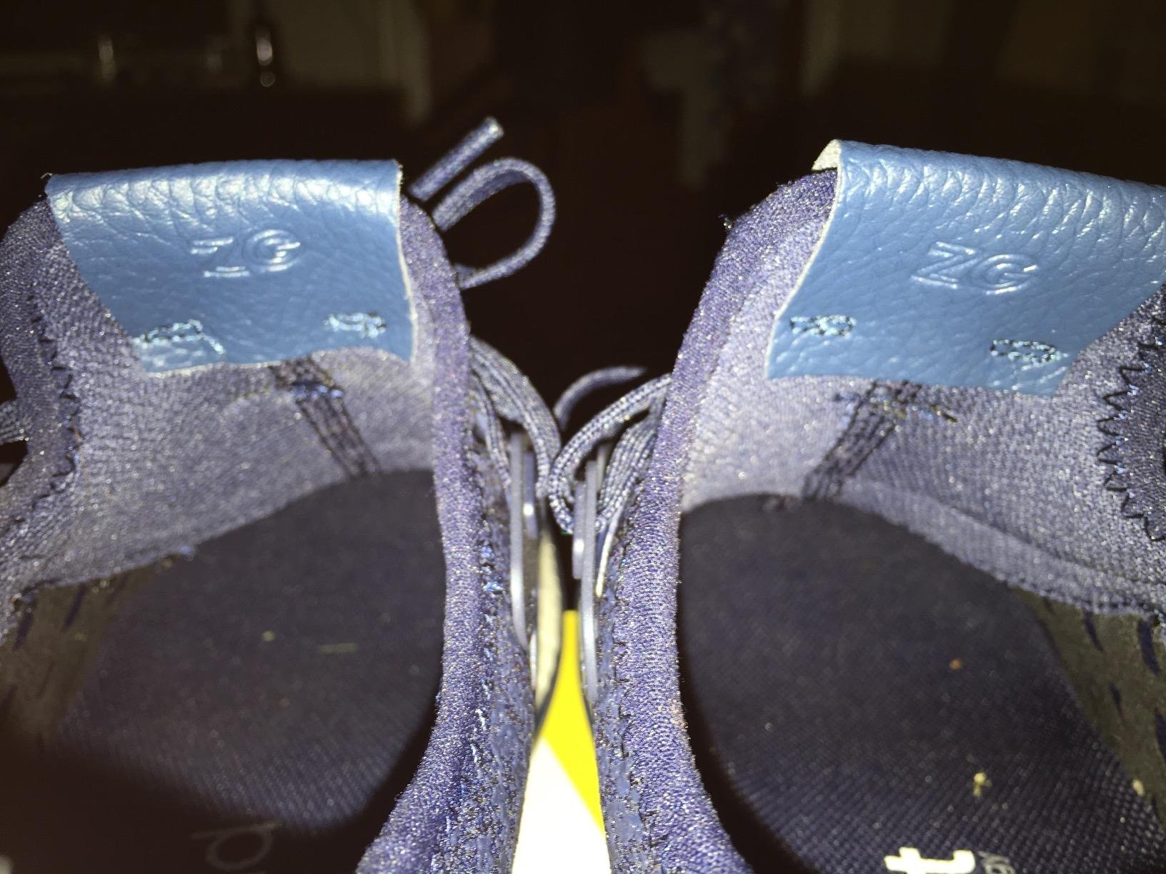 Adidas Pureboost ZG showing wear patterns and condition after 8 weeks of testing and 200 miles of use