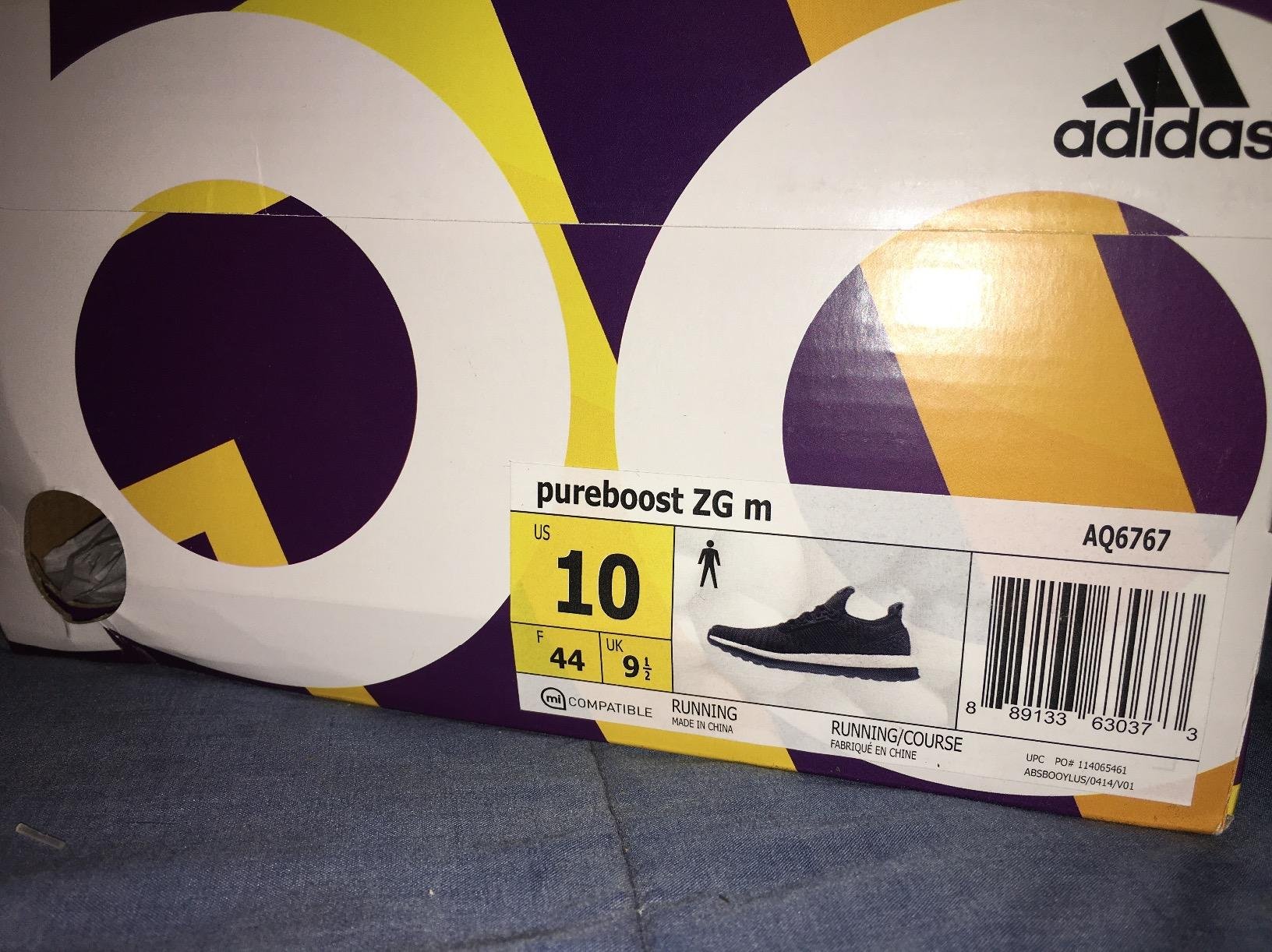 Adidas Pureboost ZG final review assessment showing overall condition and wear points after 8 weeks testing