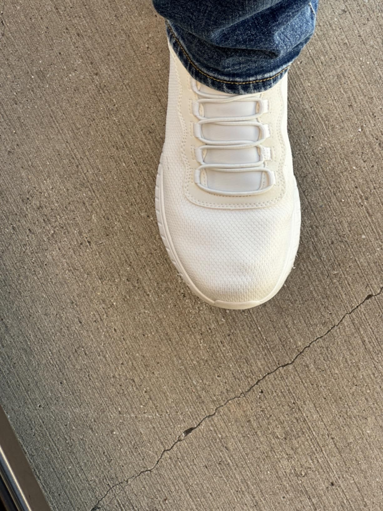 Skechers slip-ins at 150 hours of wear showing durability comparison against marketing claims