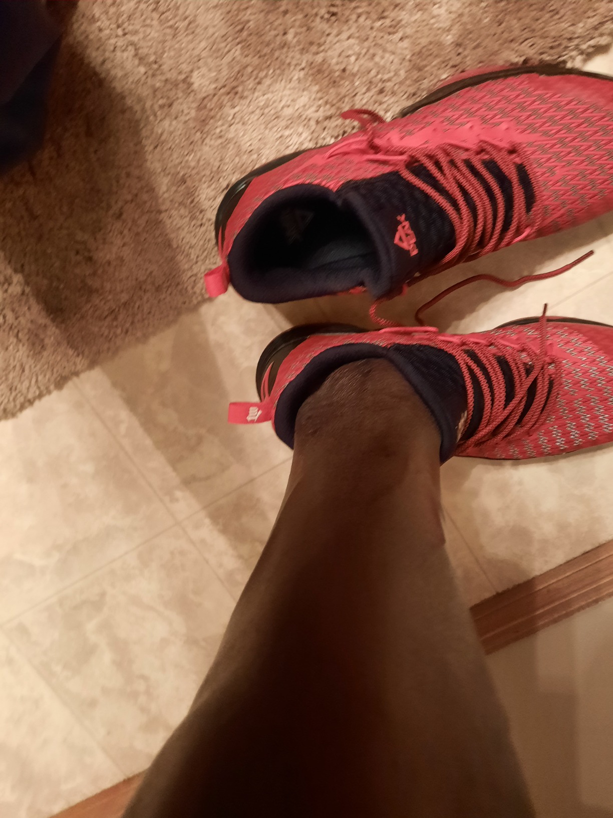 PEAK Lou Williams Lightning size 15 showing construction and fit at larger sizes