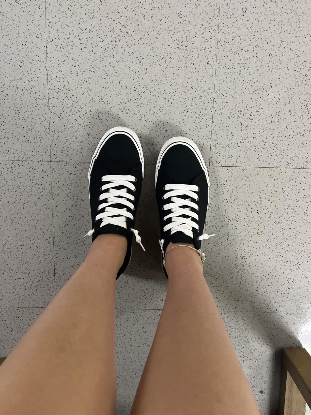 XRH sneakers worn on feet showing fit and style on feet with casual outfit