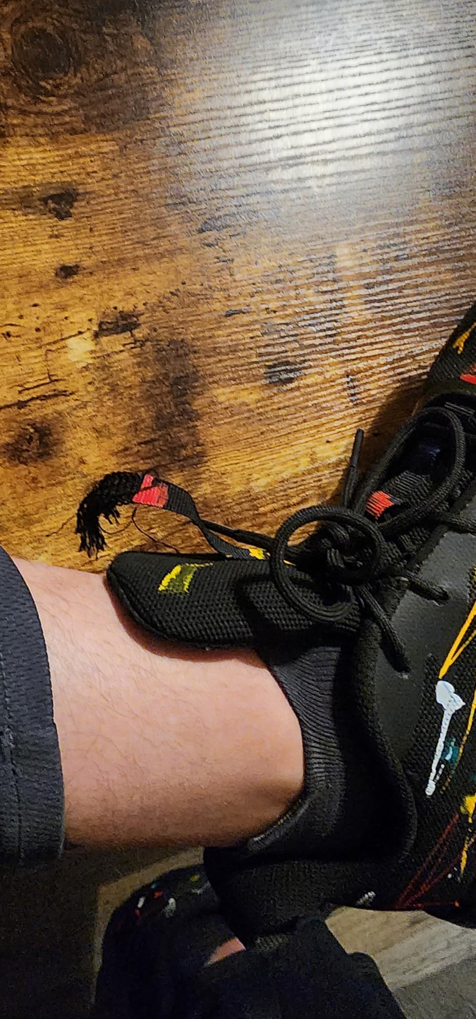 Bottom sole view of Soulsfeng running shoes showing rubber tread pattern and E-TPU midsole structure