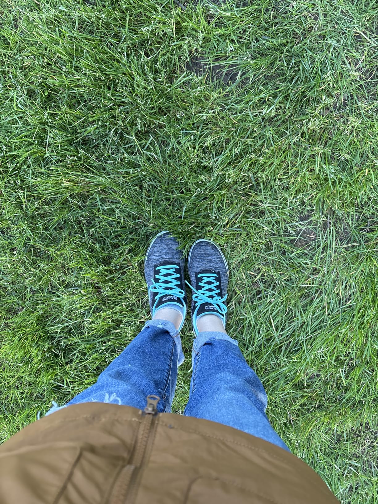 Skechers Go Walk 5-True lifestyle shot showing comfortable wear during daily activities