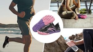Athmile Hiking Barefoot Water Shoes For Women Men Beach Swim