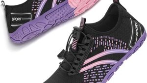 Athmile Hiking Barefoot Water Shoes For Women Men Beach Swim