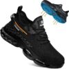 Baiyijia Steel Toe Work Shoes For Men