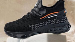 Baiyijia Steel Toe Work Shoes For Men