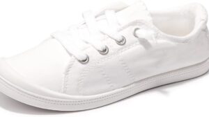 Beneker Women's Slip On Canvas Sneaker Low Top Casual Walking Shoes