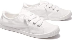 Beneker Women's Slip On Canvas Sneaker Low Top Casual Walking Shoes
