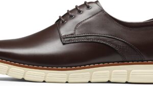 Bruno Marc Men's Crossflex Dress Sneakers